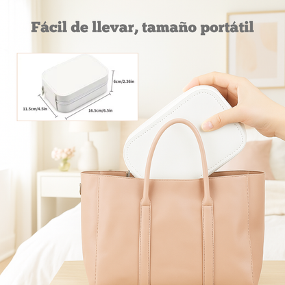 Espejo de Maquillaje Portátil con Luz